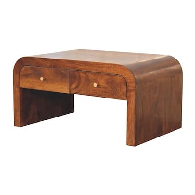 Artisan Furniture Solid Wood Darcy Chestnut Coffee Table