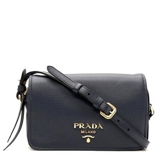 prada blue and white bag