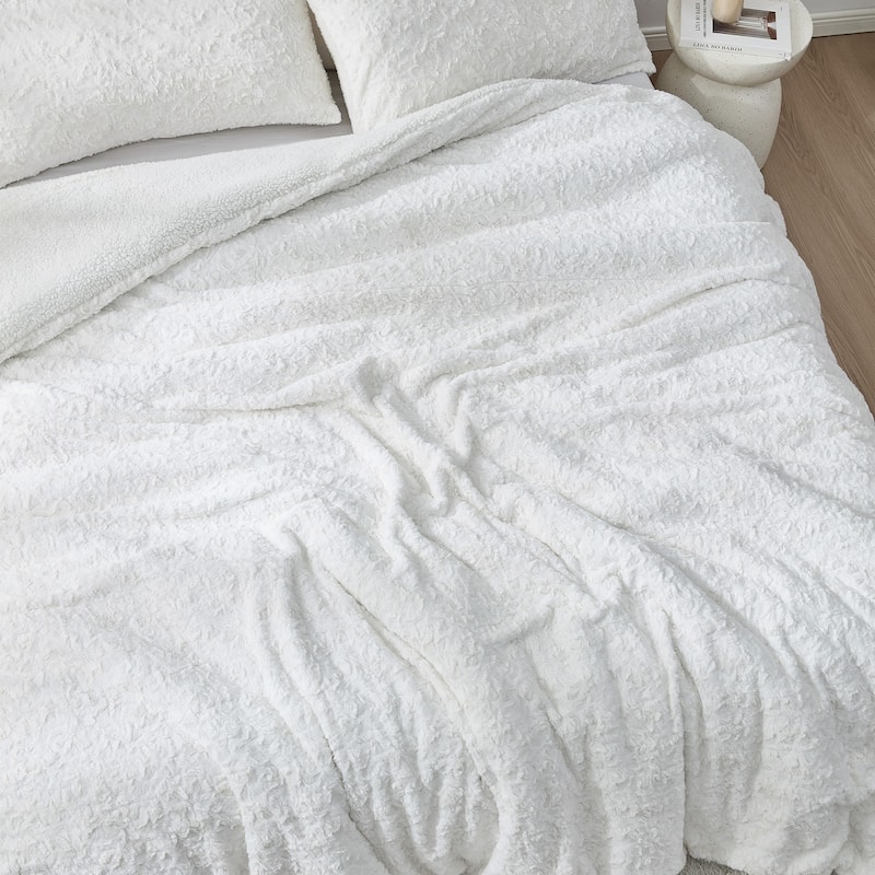 Serene Dream - Coma Inducer® Oversized Duvet Cover Set - Cream Natural