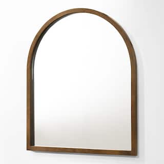 Emilio Modern Walnut Mirror