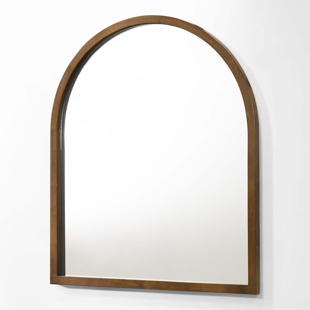 Emilio Modern Walnut Mirror