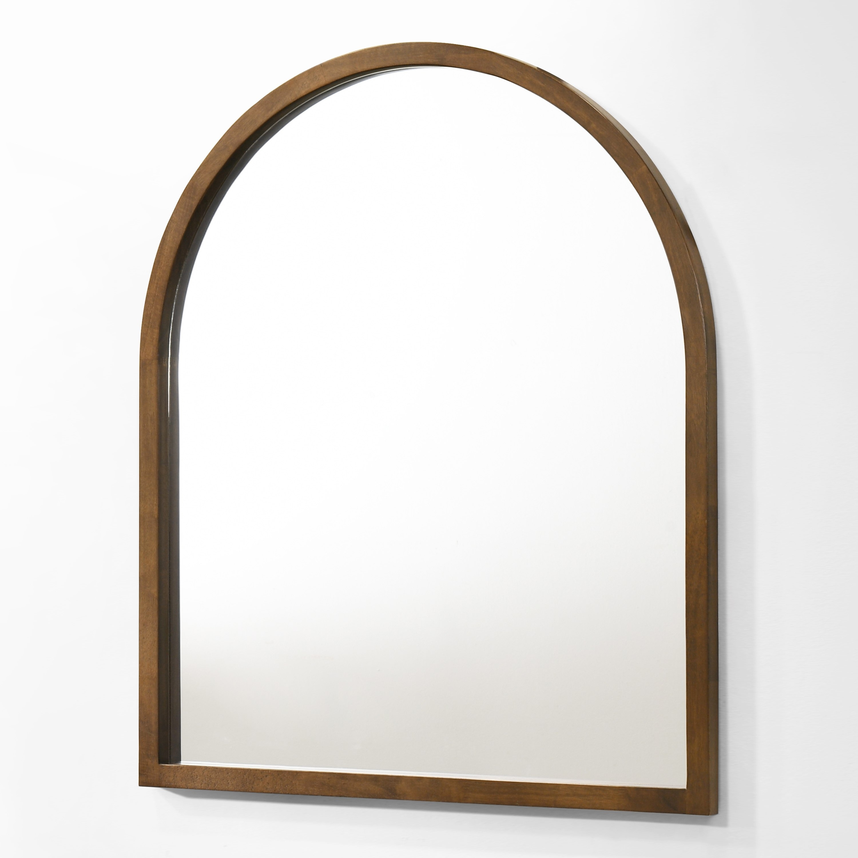Emilio Modern Walnut Mirror