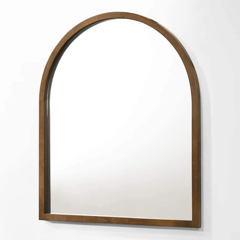 Emilio Modern Walnut Mirror
