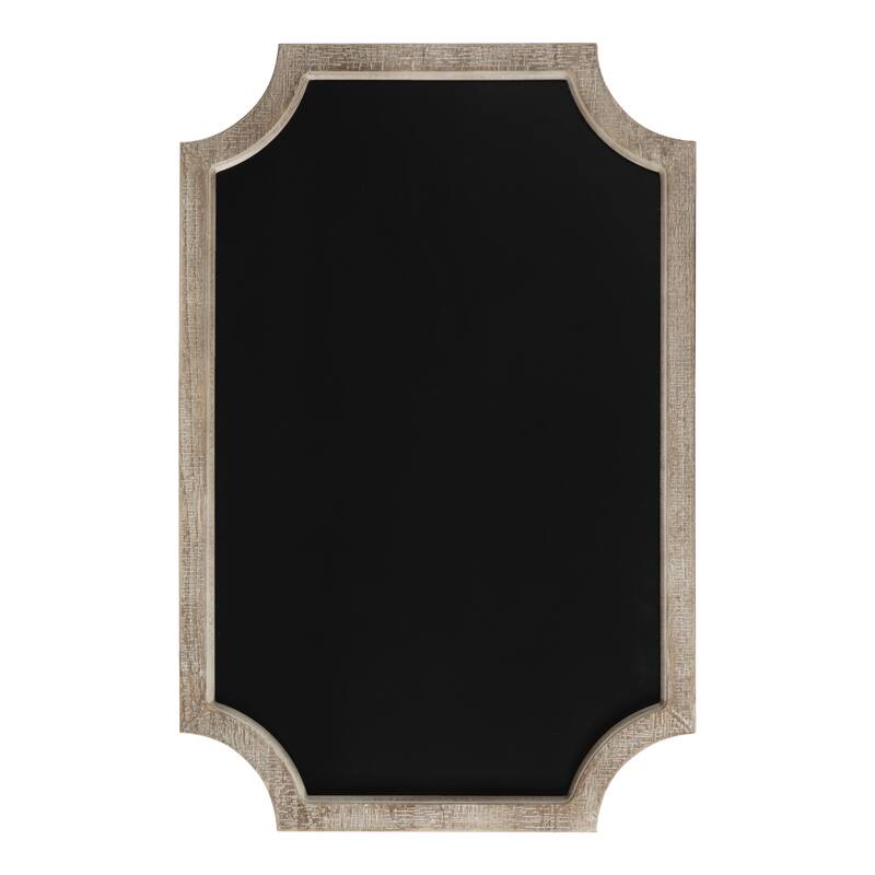 Kate and Laurel Hogan Framed Scallop Chalkboard