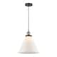Option Black Antique Brass / Matte White Cased