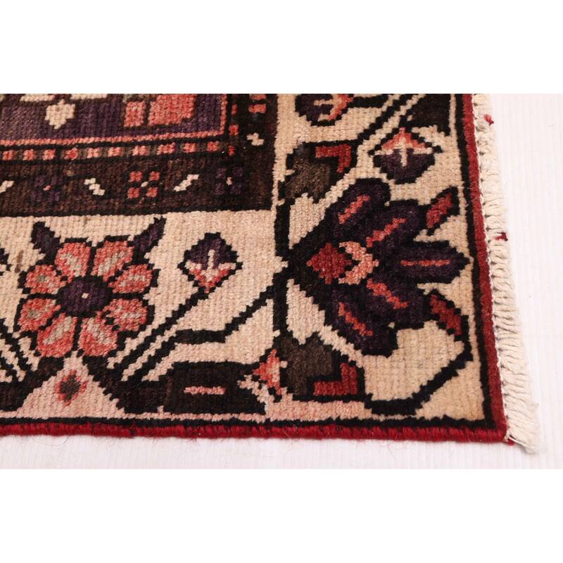 ECARPETGALLERY Hand-knotted Kayseri Vintage Brown Wool Rug - 6'5 x 9'8