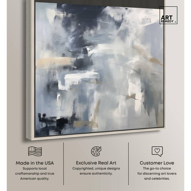 Pulse of the Storm I Canvas by Art Remedy