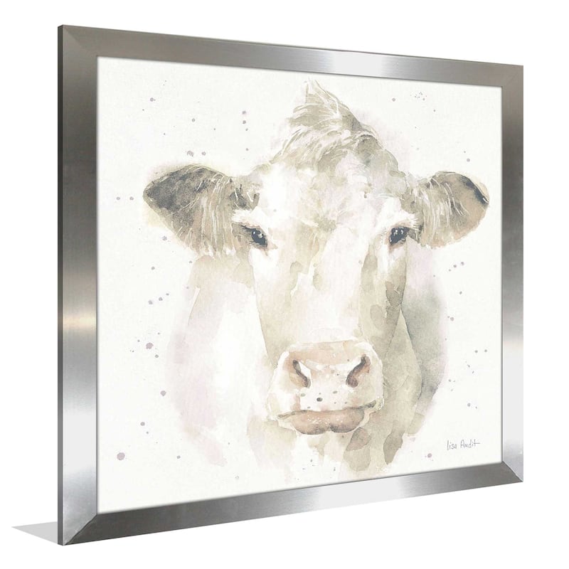 "Farm Friends II Neutral" by Lisa Audit Print on Acrylic.