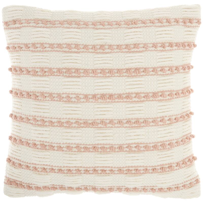 Mina Victory Lifestyle Textured Throw Pillow