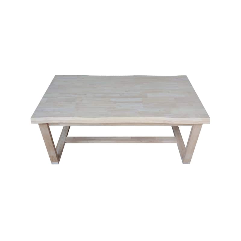 Live Edge Solid Wood Coffee Table