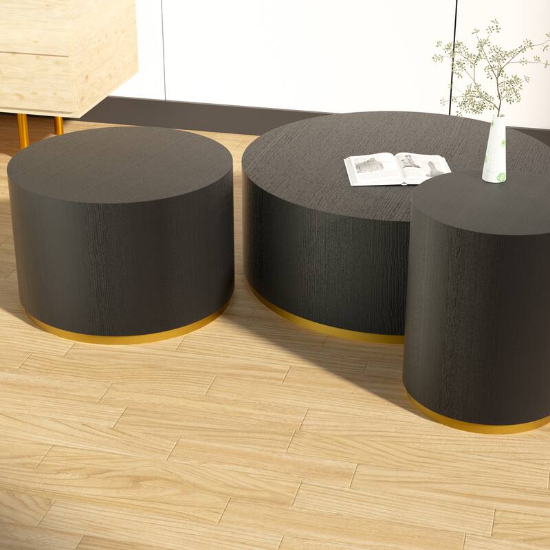 Marble Williamspace Fully Assembled Round Side Coffee Table For Living Room