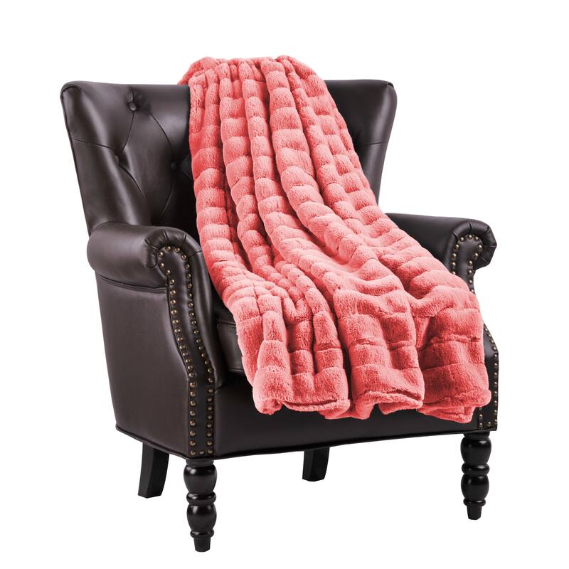 Supermink Decorative Fauxfur Throw 60'' x 80''