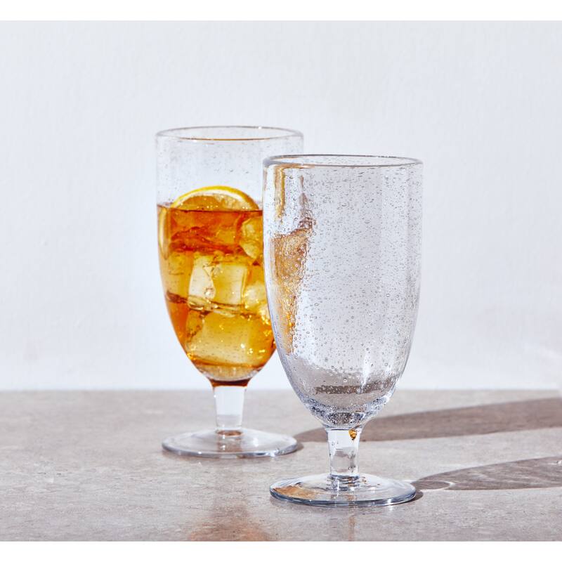 Bubble Glass Iced Tea Goblet