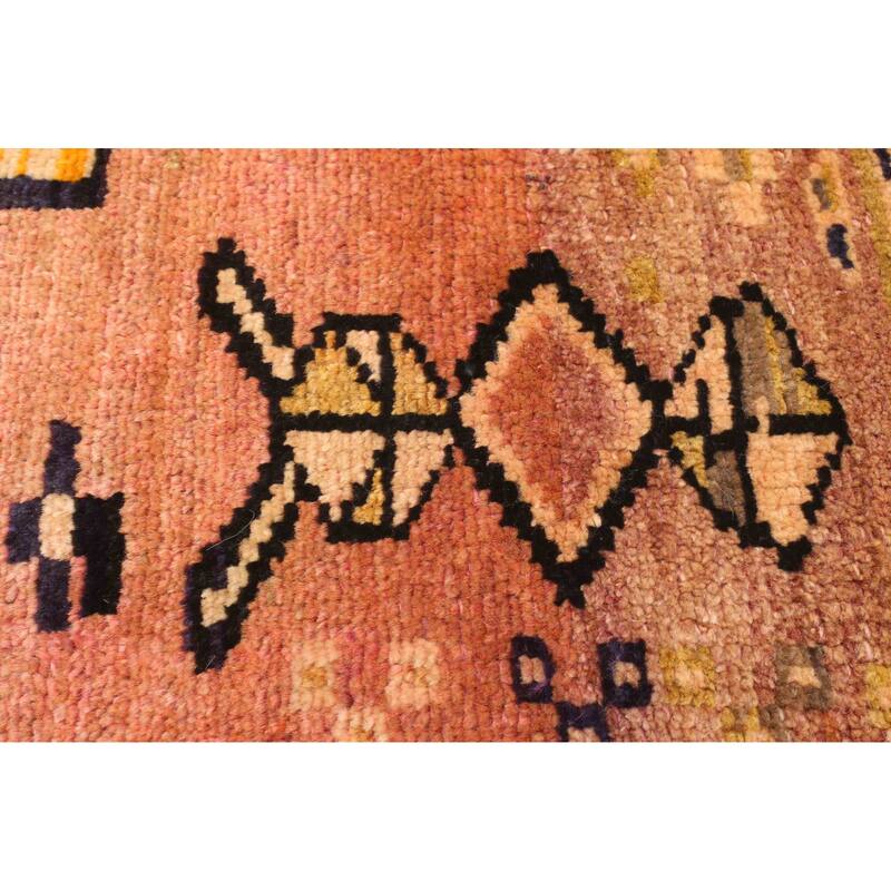 ECARPETGALLERY Hand-knotted Melis Vintage Copper Wool Rug - 4'0 x 5'8