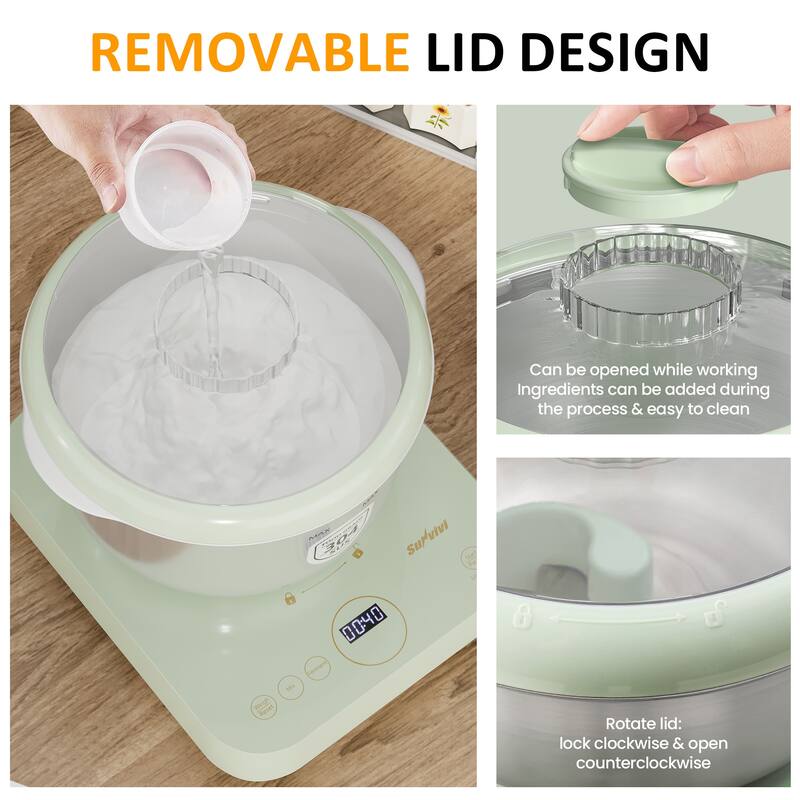 Electric Dough Maker with Weighing & Ferment Function