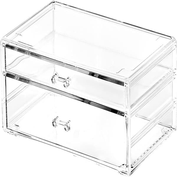 Clear Stackable Acrylic Storage Containers Bed Bath & Beyond 39256251