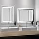 preview thumbnail 7 of 38, KIOTEE LED Mirror Lights Anti-Fog Frameless Bathroom Vanity Mirror in Tempered Glass