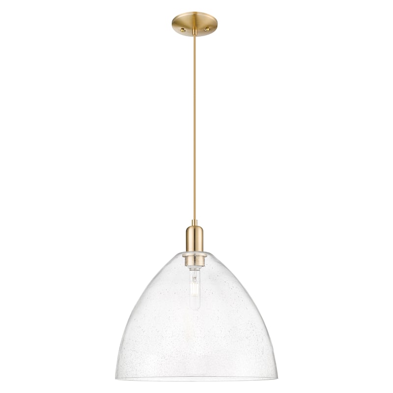 Innovations Lighting Endless Possibilities Arcadia - Bristol - 1 Light 16" Cord Hung Mini Pendant - Champagne Bronze/Seedy