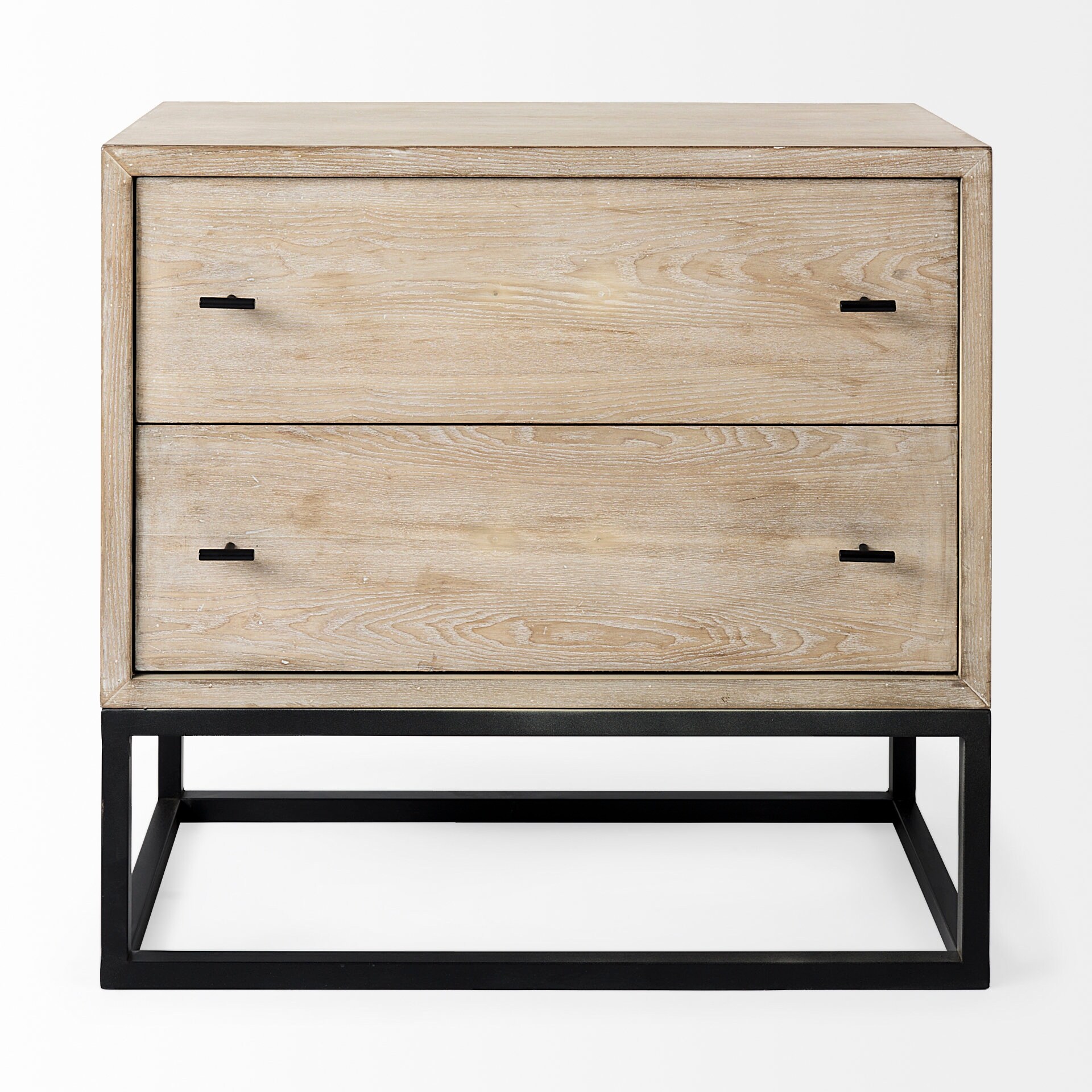 Beige accent store cabinet