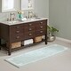 preview thumbnail 79 of 103, Bathroom Non-Slip Rug Absorbent Rug Toilet Floor Rug Soft Home Carpet Seafoam - 2' x 6' - Runner