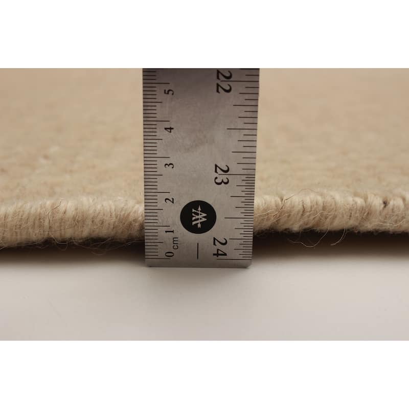 Kashkuli Gabbeh Beige Rug 5'4" x 5'4" - 5'4 x 5'4