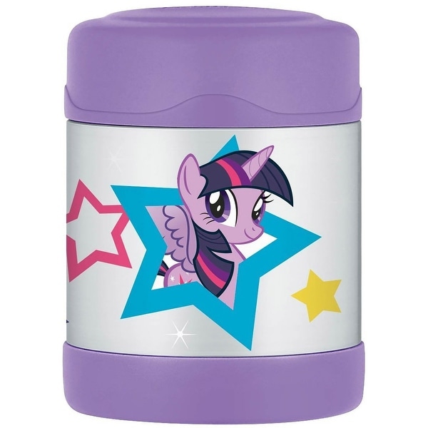 Thermos FUNtainer My Little Pony Insulated Food Jar, Purple, 10 Ounces