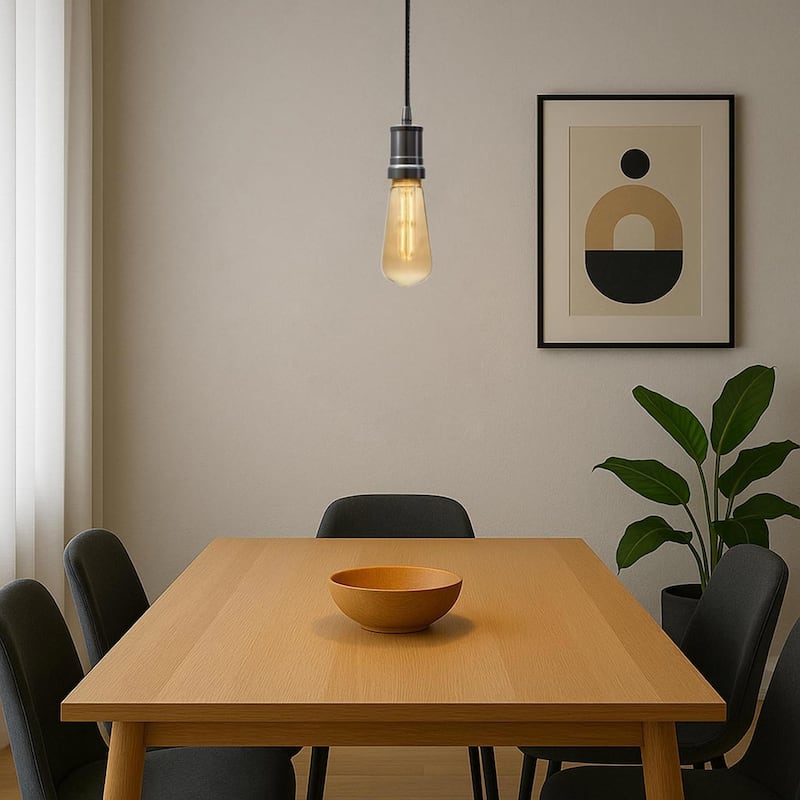 Festive Living LED ST19 + T25 Bulb Indoor/Outdoor Covered Edison Bulbs, E26 Base - Large