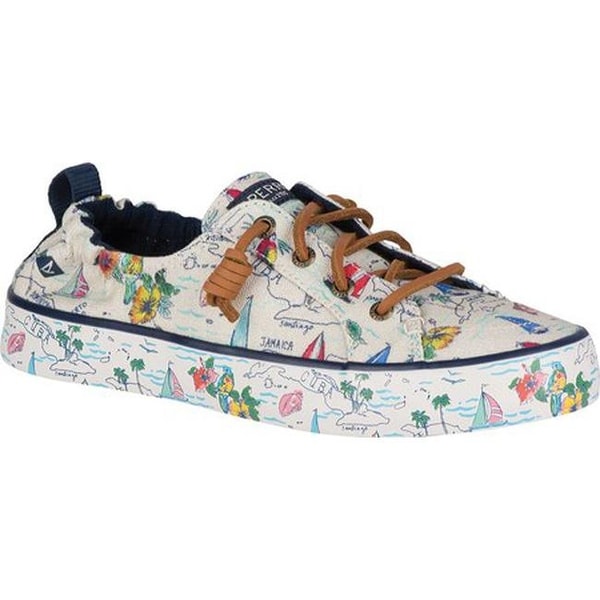 sperry crest ebb map sneakers