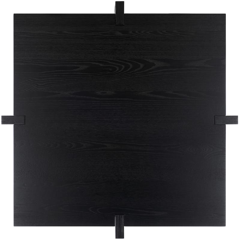 SAFAVIEH Couture Lizzie 2-Tier Square Coffee Table - 40 In. W x 40 In. D x 18.3 In. H - 40Wx40Dx18H