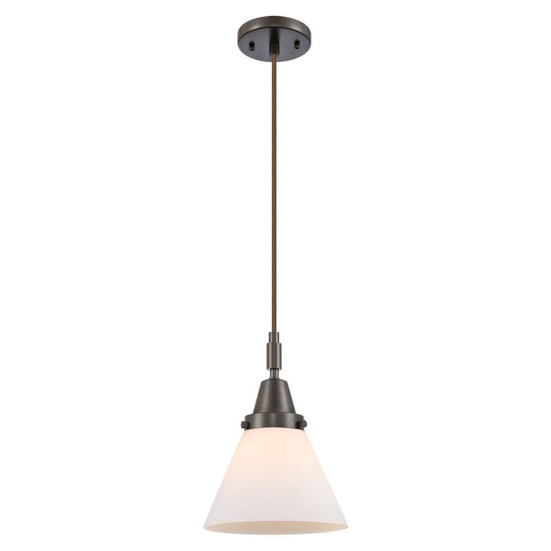 Innovations Lighting 447-1P-G41 Cone 8" Wide Mini Pendant with Matte