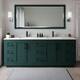 Option Green / Giotto Quartz Top / Matte Black Hardware
