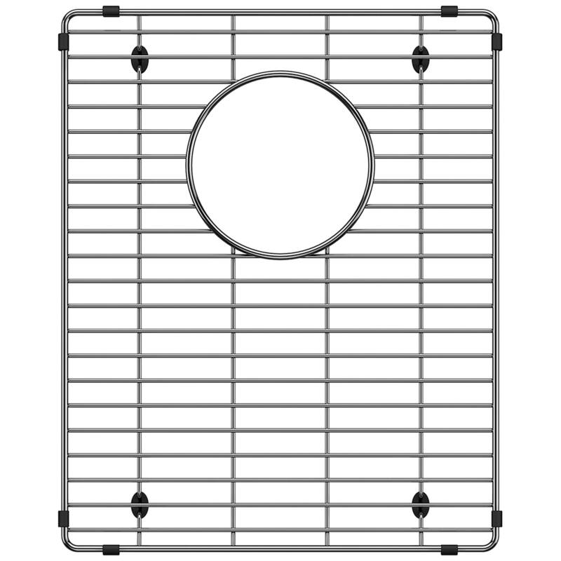 Blanco Stainless Steel Basin Rack for Quatrus Sink 525242 - Left Bowl - Stainless Steel - Stainless Steel