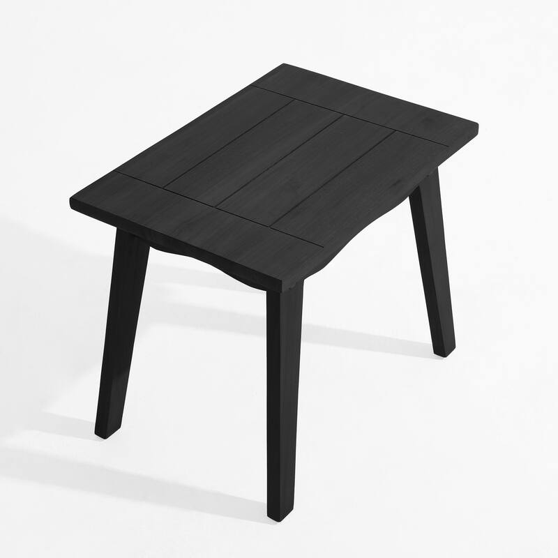 Rectangular Teak Wood Outdoor side Table for Patio