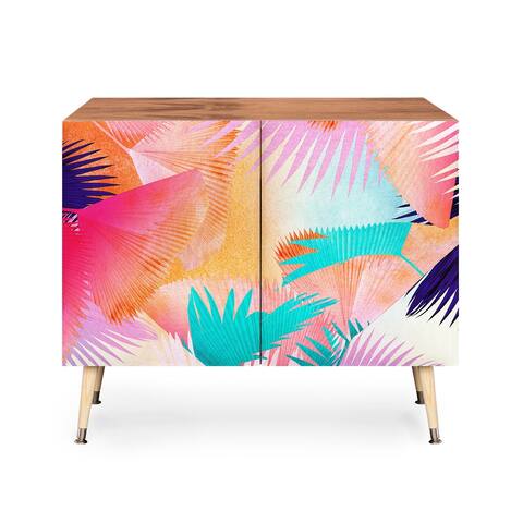 Deny Designs Iveta Abolina Baltic Birch Cuban Sunset Design Credenza