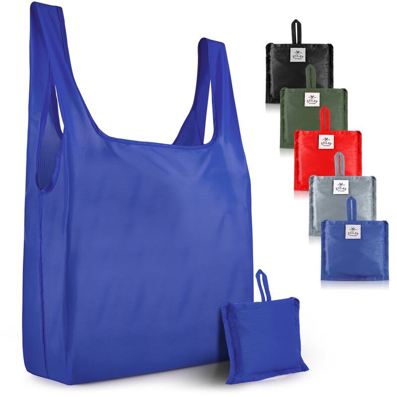 Zulay Kitchen 5 Pack 50 Pound Reusable Grocery Bags