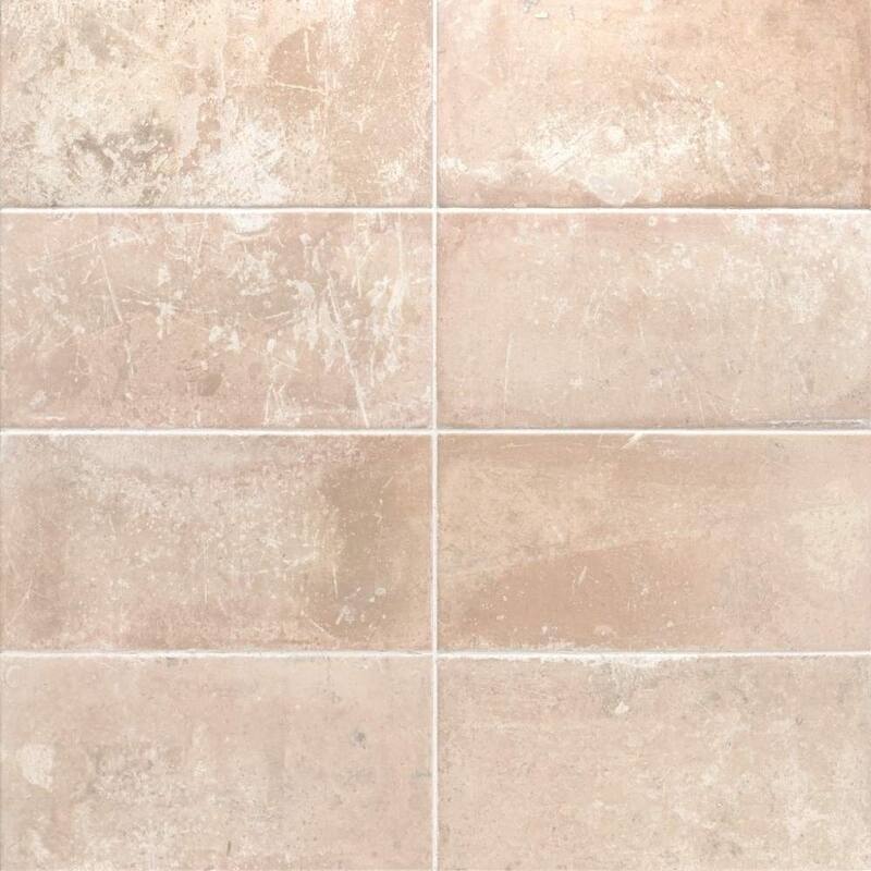 The Tile Life Arcilla 6x12 Satin Porcelain Floor & Wall Tile - White - 4 x 4 Sample