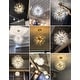 preview thumbnail 5 of 5, Modern Gold Crystal Flower Ball Chandelier Pendant Light - 23.6*23.6*23.6