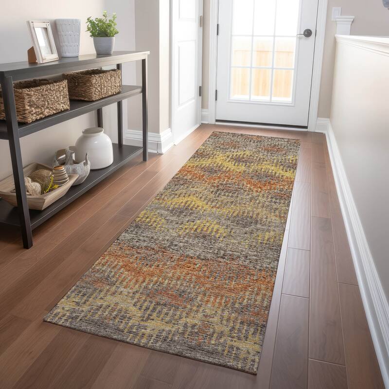 Premium Washable Super Soft Global Ombre Mayfield Rug - Canyon - 2' 3" x 7' 6" - Runner