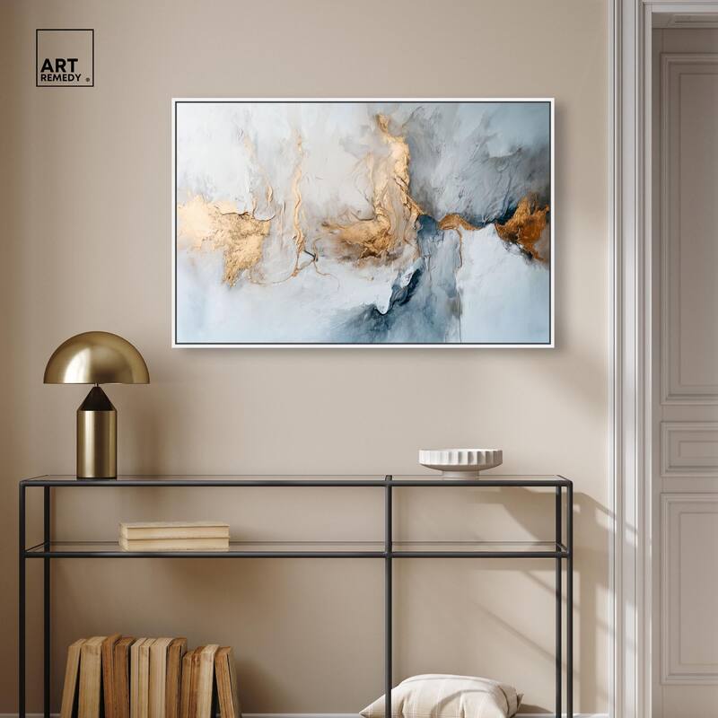 Canvas of Golden Shades Canvas by Art Remedy