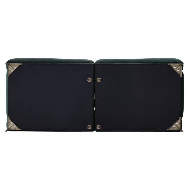 Mineta 92" Velvet Performance Fabric Sofa