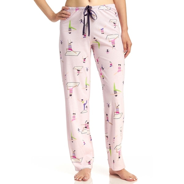 Shop Hue Sleepwear Women's Yoga Lesson Long Pajama Pants - Free ...