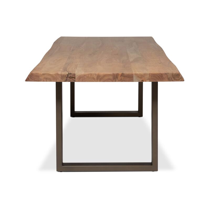 Urbia Brooks Solid Acacia Dining Table - U Base
