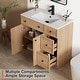 preview thumbnail 97 of 112, 36"/48"/60"/72" Bathroom Vanity Set with Sink & Faucet