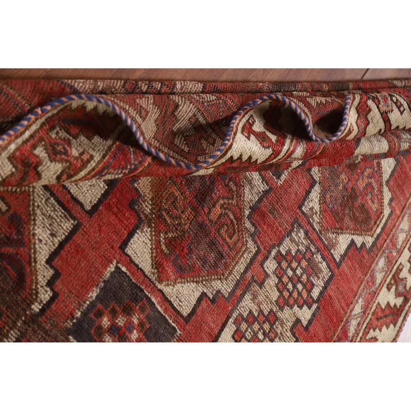 Lori Persian Antique Area Rug Handmade Wool Carpet - 4'3"x 7'5"