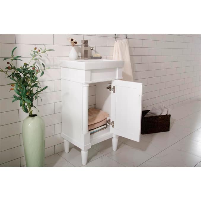 Legion Furniture 18" White SINK VANITY