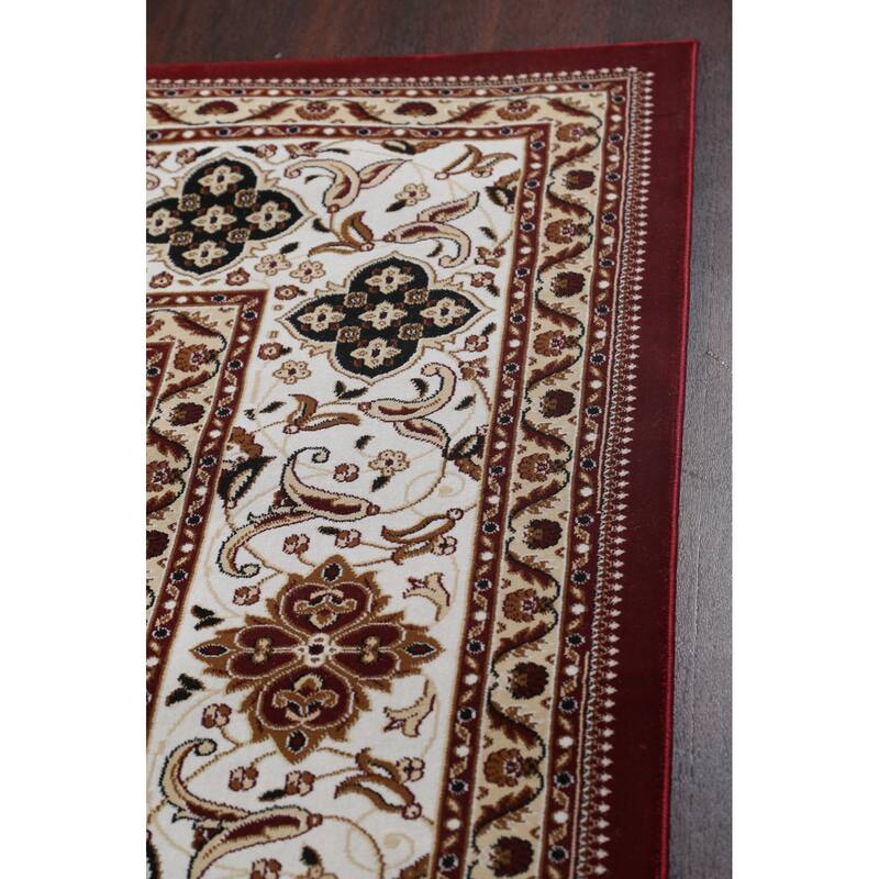 Traditional Floral Medallion Tabriz Turkish Area Rug Oriental Carpet