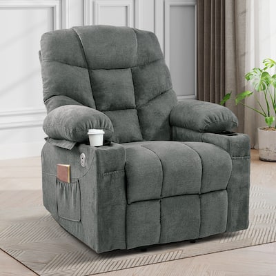 31.5 ''Wide Power Lift Assist Ergonomic Recliner with Massager & Heating