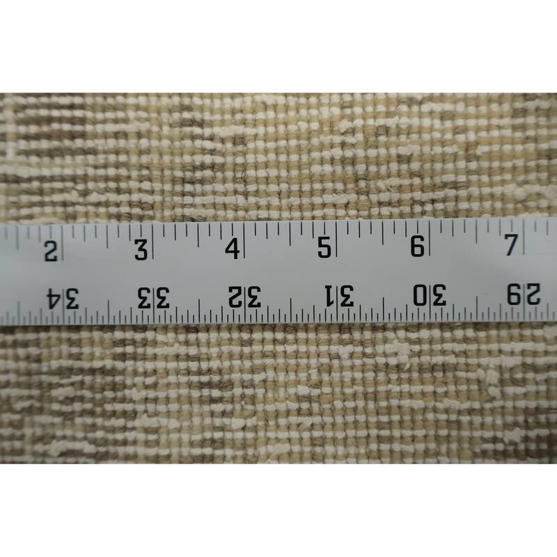 Hand Knotted Oriental 100% Wool Carpet Traditional Floral Beige & Ivories Tabriz Area Rug - 12' 6'' X 9' 4''