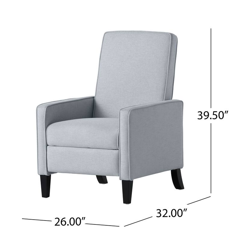 Dalton Fabric Recliner Club Chair by Christopher Knight Home