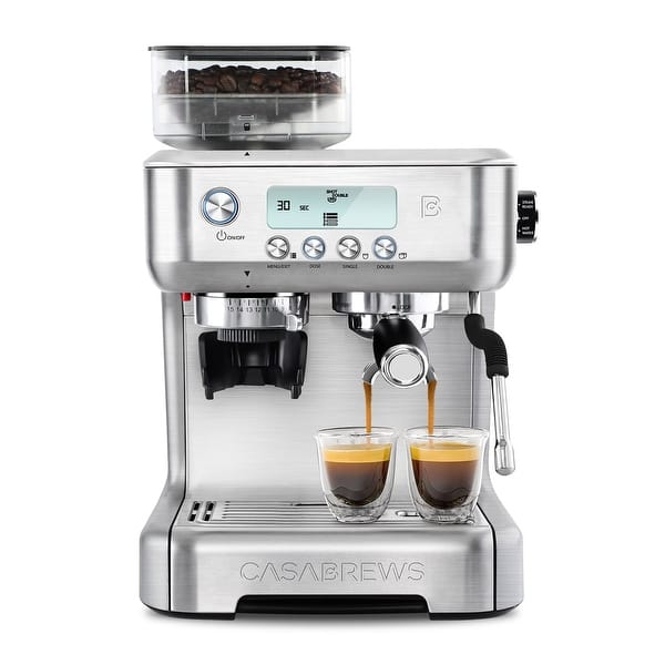 Casabrews All-in-one Espresso Coffee Machine With Digital Screen - Bed 